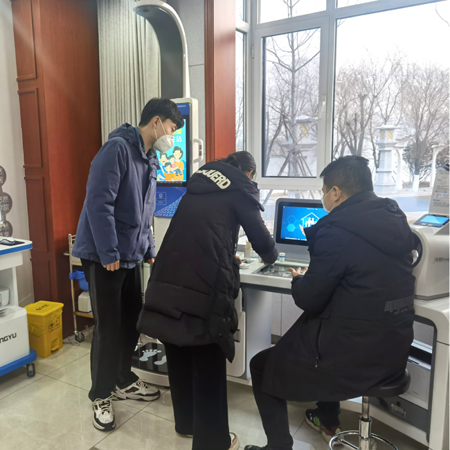 洛阳悠山湖畔康养中心SH-T18健康小屋一体机客户案例