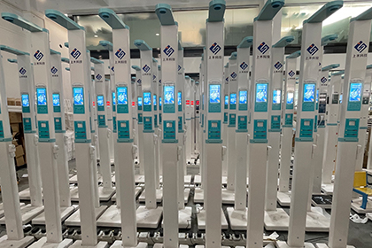 襄阳首批交付移动医疗卫生服务车，，emc易倍官网科技111台SH-600G智能秤功不成没！！